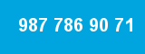 987 786 90 71